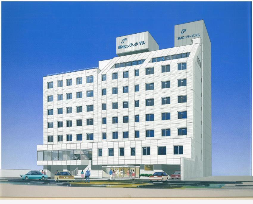 Takamatsu City Hotel Exterior foto